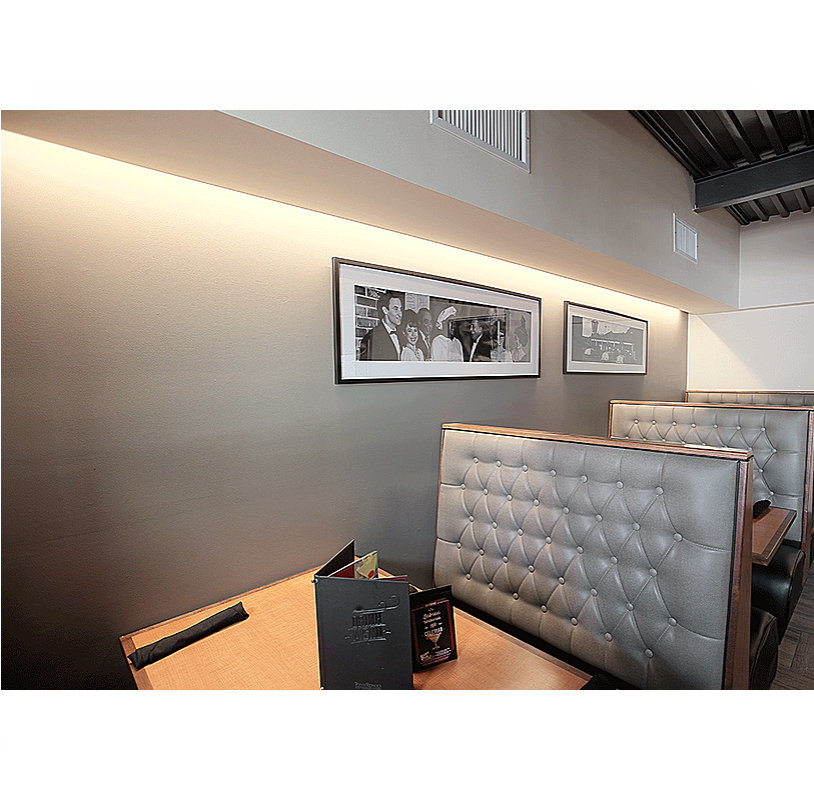 Lámpara lineal tira LED BL FLAT 1200 Potencia media 8W luz cálida 3000K Blanco L6436-1E0 Magg