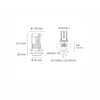 Proyector LED empotrar techo C20 E 45° 20W luz neutra 4000K Blanco L5671-1I9 Magg