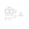 Luminario downlight LED ISIS II LED Blanco L5961-100 Magg