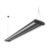 Lámpara lineal gabinete colgante TREK 1800 92W luz cálida 3000K Negro L5831-3E0 Magg