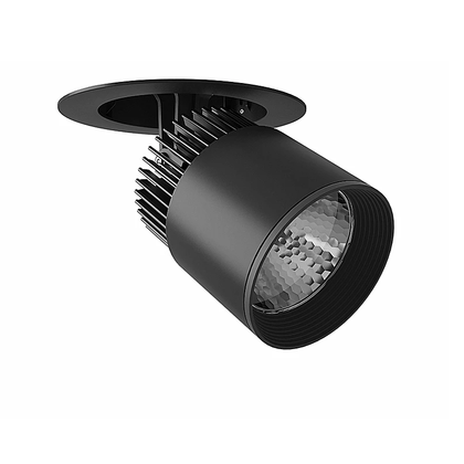 Proyector LED empotrar techo C30 E 45° 30W luz cálida 3000K Negro L5672-3E9 Magg
