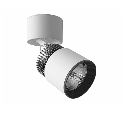 Proyector LED sobreponer techo C 30 S 24° 30W luz cálida 3000K Blanco L5667-1E5 Magg