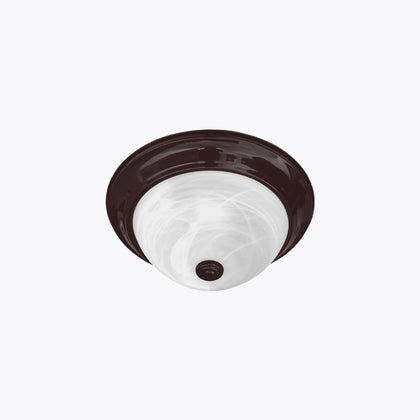 Lámpara LED Plafón techo sobreponer Fiona Cosmo sin foco color chocolate MQ03469-CH