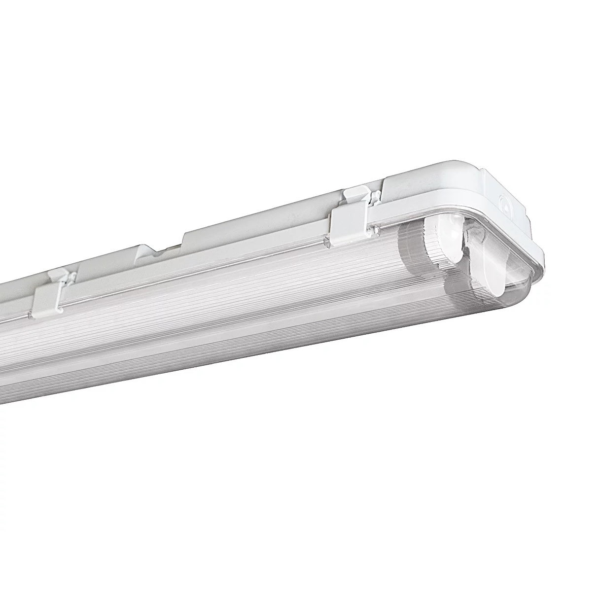 Lámpara LED gabinete techo sobreponer GAMMA LED T8 B 2x16W luz fría 6000K  Gris L6869-530 Magg