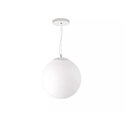 Lámpara Colgante Blanco Con Moldura Interior Diametro 90cm - Iluminacion  LUMI