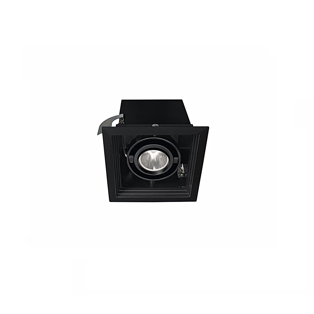 Luminario downlight LED POINTS MP I 25° 16W luz cálida 3000K Negro L59 ...