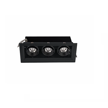 Luminario downlight LED POINTS MICRO III 20° 12W luz cálida 3000K Negro L5916-YE4 Magg