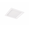 Lámpara downlight spot LED SQ 13 FLAT ESTANDAR 13W luz cálida 3000K Blanco L6363-1E0 Magg
