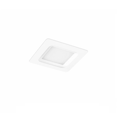 Lámpara downlight spot LED SQ 3 FLAT 3.5W luz cálida 3000K Blanco L6611-1E0 Magg