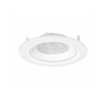 Luminario downlight LED SOYUZ LED 5W luz cálida 3000K Blanco L6316-1E5 Magg