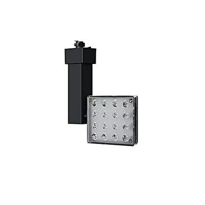 Lámpara LED PROYECTOR RIEL TOP SQ 20° 20W luz cálida 3000K Negro L5611-3E4 Magg